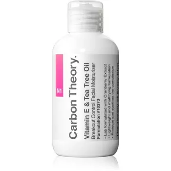 Carbon Theory Легкий увлажняющий крем с витамином Е и маслом чайного дерева для проблемной кожи 100 мл