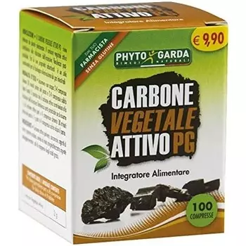 Carbone Vegetale PG 100 таблеток Phyto Garda