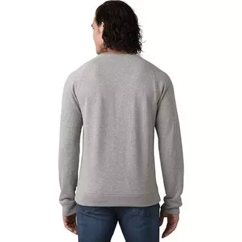 Cardiff Fleece Crew мужские prAna, цвет Heather Grey