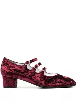 Carel Paris бархатные туфли Kina 40, красный