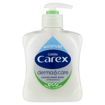 Carex Moisture Plus антибактериальное жидкое мыло, 250мл