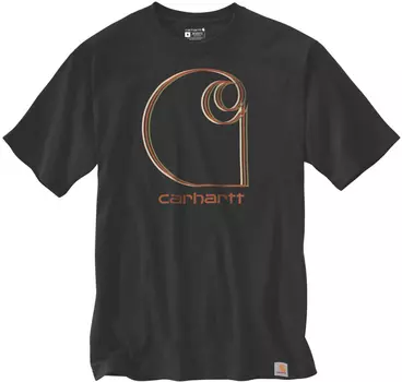 Carhartt C Graphic Футболка, черный