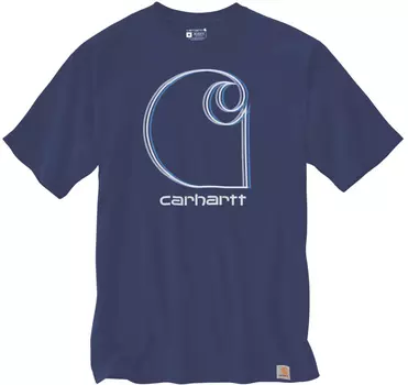 Футболка Carhartt C Graphic, синий