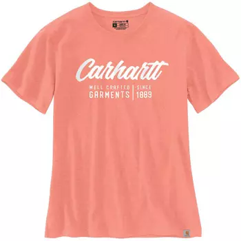Carhartt Crafted Graphic Женская футболка, розовый