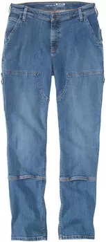 Джинсы женские Carhartt Double Front Straight, синий