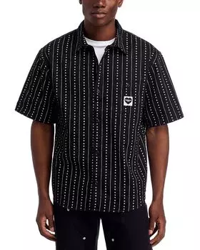 Carhartt Drewe Оверсайз Рубашка с Коротким Рукавом Carhartt WIP, черный