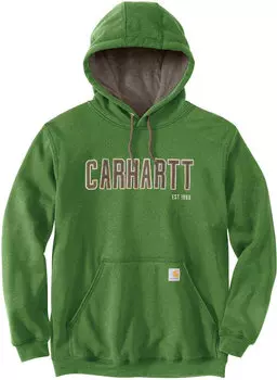 Carhartt Felt Logo Graphic Балахон, зеленый