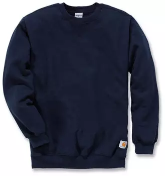 Толстовка Carhartt Midweight Crewneck, темно-синий