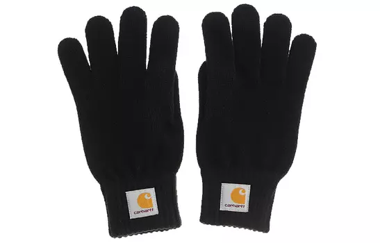 Carhartt Мужчины Трикотажные перчатки, Черный