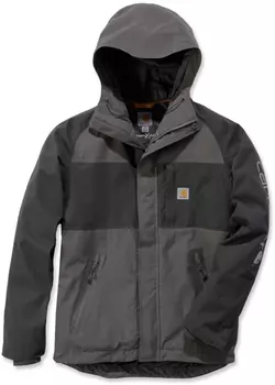 Carhartt Storm Defender Куртка для рыбалки, серый/черный