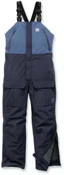 Штаны Carhartt Storm Defender Bib, темно-синий