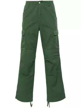 Carhartt WIP брюки-карго с нашивкой-логотипом, зеленый