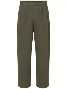 Carhartt WIP брюки Merrick, зеленый