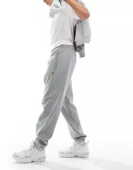 Carhartt WIP – Chase – Серые джоггеры