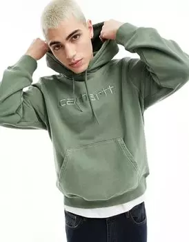 Carhartt WIP — Duster — зеленая толстовка