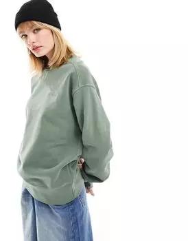 Carhartt WIP — Duster — зеленая толстовка