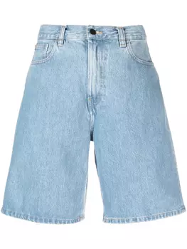 Carhartt WIP джинсовые шорты Barndon, синий
