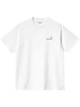 Carhartt WIP футболка American Script, белый