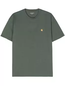 Carhartt WIP футболка Chase из хлопка, зеленый
