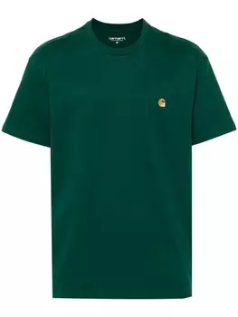 Carhartt WIP футболка Chase, зеленый