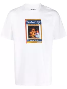 Carhartt WIP футболка Cheap Thrills из органического хлопка, белый