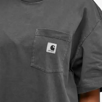 Carhartt WIP Футболка Nelson Grand, серый