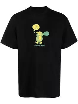 Carhartt WIP футболка Original Thought из органического хлопка, черный