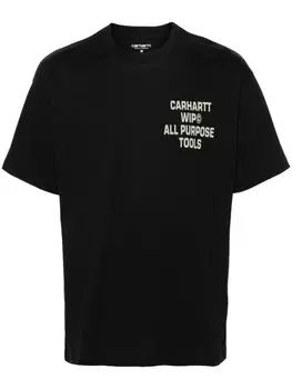 Carhartt WIP футболка с крестообразным винтом, черный