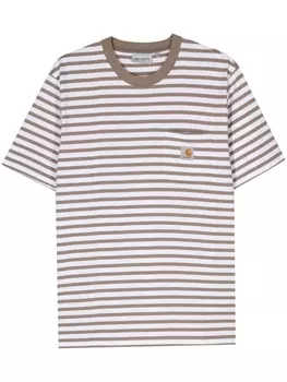 Carhartt WIP футболка S/S Seidler Pocket, нейтральный цвет