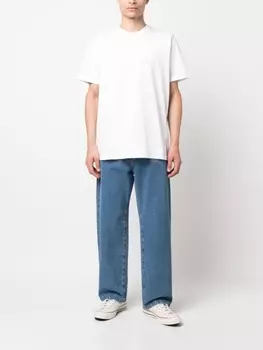 Carhartt WIP футболка с вышитым логотипом, белый