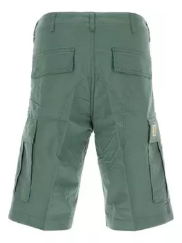 Carhartt WIP хлопковые шорты-карго, зеленый