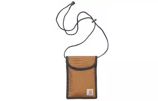 Carhartt WIP Холщовая сумка, сумка через плечо, сумка через плечо, обычная мужская, коричневого цвета