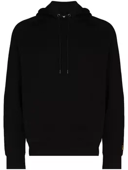 Carhartt WIP худи Chase с вышитым логотипом, черный