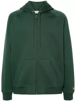 Carhartt WIP худи Chase, зеленый