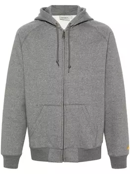 Carhartt WIP худи на молнии, серый