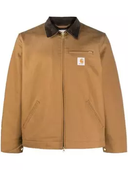 Carhartt WIP куртка Detroit с контрастным воротником, коричневый
