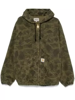 Carhartt WIP куртка Duck Active, зеленый