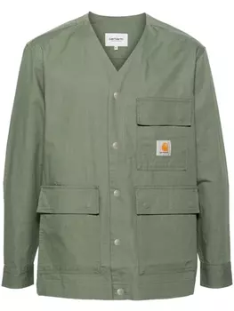Carhartt WIP куртка-рубашка Elroy, зеленый