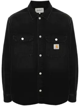 Carhartt WIP куртка-рубашка Harvey, черный