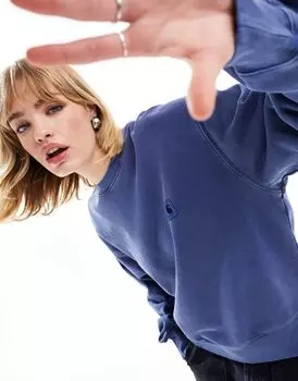 Carhartt WIP — Nelson — толстовка синего цвета
