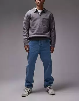 Carhartt WIP – Newel – Узкие зауженные джинсы светло-голубого цвета со свободным кроем