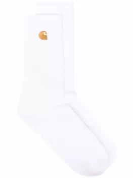 Carhartt WIP носки с вышитым логотипом, белый