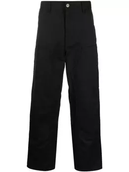 Carhartt WIP прямые брюки Double Knee, черный