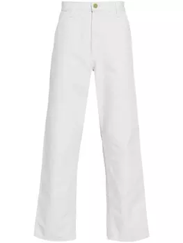 Carhartt WIP прямые брюки Single Knee Pant, серый