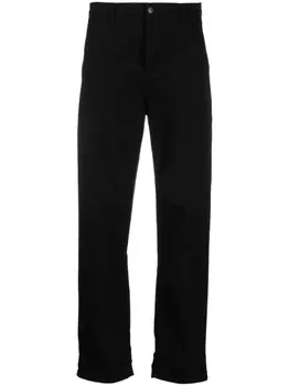 Carhartt WIP прямые джинсы средней посадки, черный