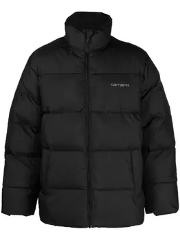 Carhartt WIP пуховик Springfield из переработанного полиэстера, черный