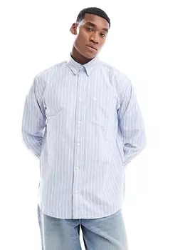 Carhartt WIP – рубашка с длинным рукавом в синюю полоску