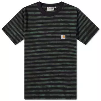 Carhartt WIP Scotty Футболка с карманами в хромированную полоску