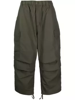 Carhartt WIP широкие брюки карго, зеленый