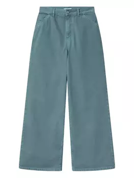 Carhartt WIP широкие джинсы карго, зеленый
